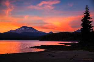 Sunset over Elk Lake-9834 Sunset over Elk Lake-9834